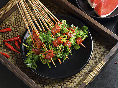 香菜牛肉