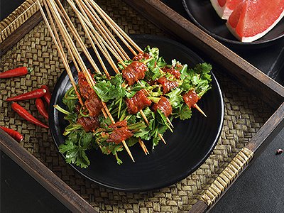 香菜牛肉